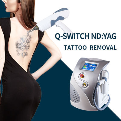 Güzellik Salonu Q-Switched ND YAG Lazerli Eyeliner Yıkama Tattoo Remoal Makinesi