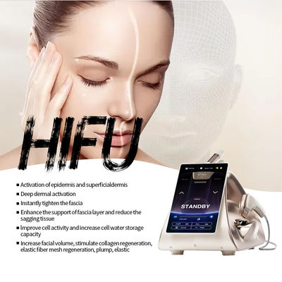 Ticari 7d Ultrason Hifu Güzellik Makinesi 24 Array Çıkış Maksimum Verimlilik
