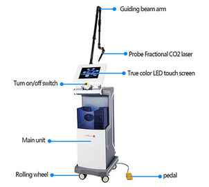 Dikey Ekipmanları Tıbbi Co2 Fraksiyonel Lazer Makinesi Tarama kaldırma Vajinal Sıkma