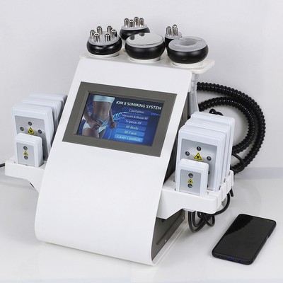 Ultrason Pedleri Lipolaser Zayıflama Güzellik Makinesi Vücut Şekillendirici Vakum Kavitasyon Sistemi
