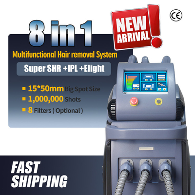 E-Light 1-15ms Ipl Lazer Epilasyon Makinesi CE FDA