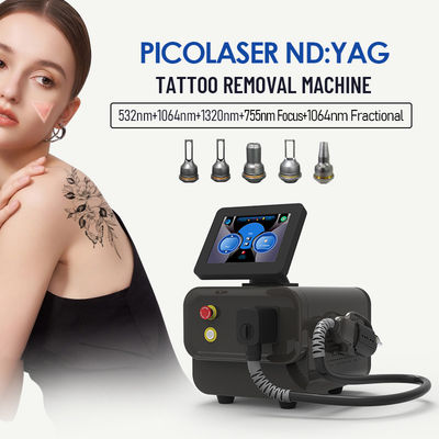 Q-switched Nd Yag Laser Dövme Çıkarma Makinesi Salon için Pico Laser