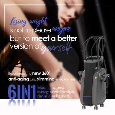 Vela Body Slimming Machine 6 Teknoloji Cilt Bakımı Roller Kavitasyon Slimming