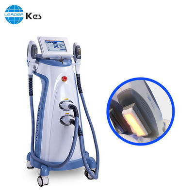 IPL SHR saç çıkarma makinesi LCD dokunmatik ekranlı beyaz cilt güzellik cihazı