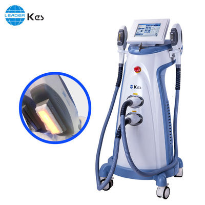 Çok İşlevli Dikey E Işık IPL RF Makinesi Kırışıklıkları Giderme / Cilt Gençleştirme için