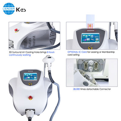 Tam Vücut Kalıcı IPL Lazer Epilasyon Makinesi 650nm - 950nm