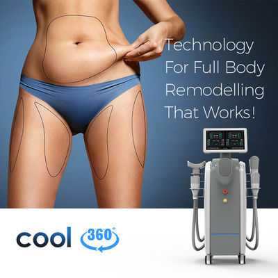 Yağ Dondurma Cryolipolysis Vücut Şekillendirme Makinesi Vücut Zayıflama Cryolipolysis Vakum RF