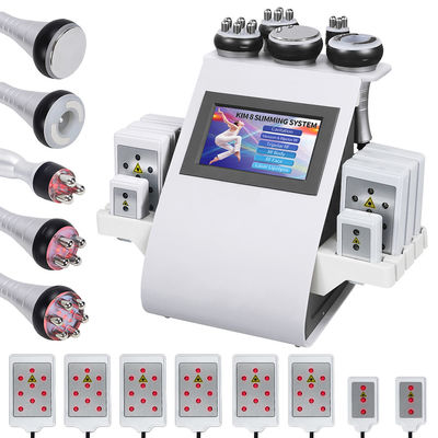 RF Kavitasyon Vakumlu Gelişmiş 6'da 1 Lipo Lazer Zayıflatma Makinesi
