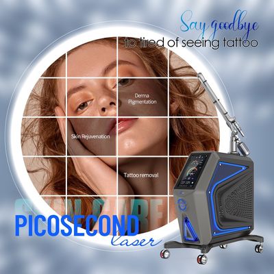 Pico Lazer Yüksek Enerjili Pigman Kaldırma Profesyonel Dövme Kaldırma Makinesi